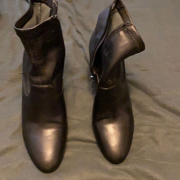 Franco Sarto black leather boots - Picture 1 of 10